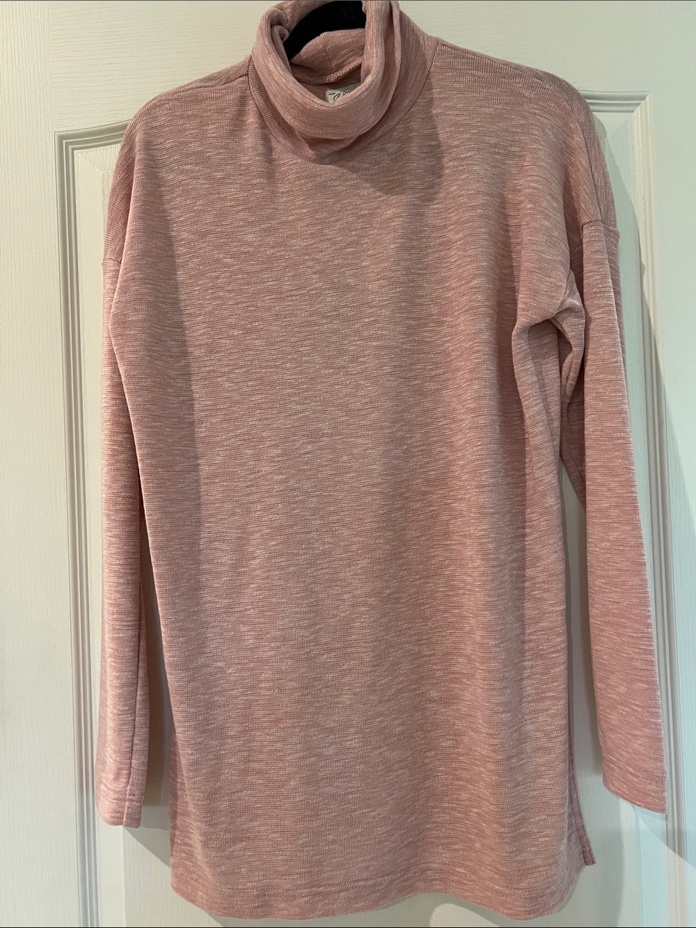 J. Crew Dusty Rose Turtleneck Sweater